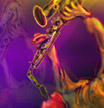 Sax Player, by DC Langer